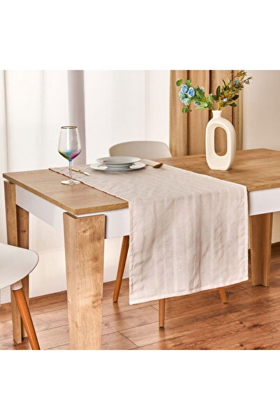 Evidea Covoraș moale în formă de cheie - Ecru - 50x130 cm