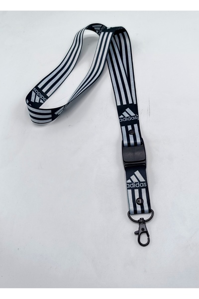 CİCCİBİCCİSHOP Gümüş renk çizgili SPOR MODELİ ARA KİLİTLİ DÜDÜK İPİ