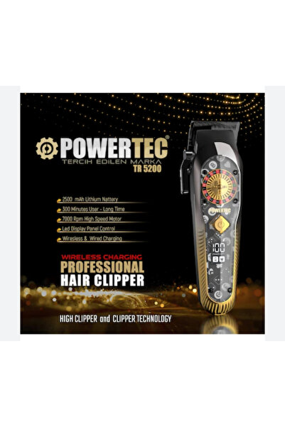 POWERTECH Saç sakal makinası 5200