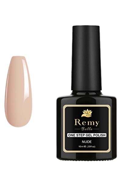 Remy Belle طلاء جل خطوة واحدة، طلاء جل علوي بطبقة أساسية 3 في 1، طلاء جل قابل للغسل بالأشعة فوق البنفسجية LED 10 مل Nu