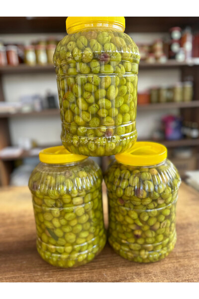 Ekonomik Yer Avm Hatay Doğal Kırma Yeşil Zeytin 5 Kg – Katkısız, El Yapımı ve...