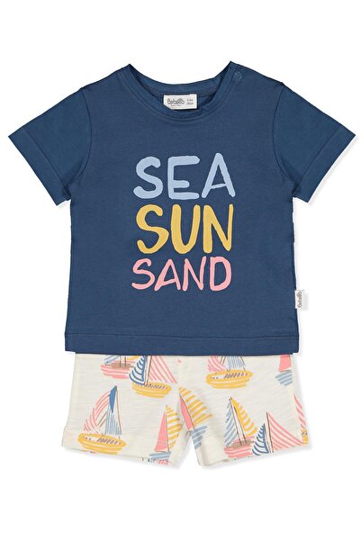 Bebetto SÜPREM ŞORT 2Lİ TAKIM (SEA AND SUN) İNDİGO