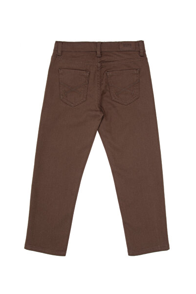 U.S. Polo Assn. Erkek Çocuk Coconut Kanvas Pantolon 50317206-VR153