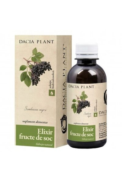 Dacia Plant Elixir din Fructe de Soc pentru Slabit, 200 ml,