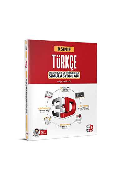 İntro Yayınları 3D Yaynları LGS Türkçe Sımulasyon Deneme