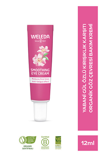 Weleda Yabani Gül Özlü Kırışıklık Karşıtı Pürüzsüzleştirici Organik Göz Çevresi Bakım Kremi 12ml