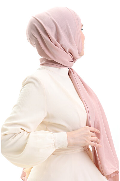 sefamerve Weicher Baumwollschal 70283-21 Dunkles Puder