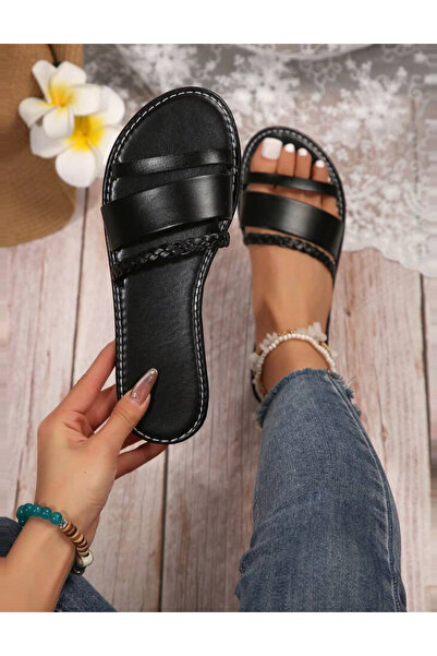 Sheya Șlapi Shein, negru