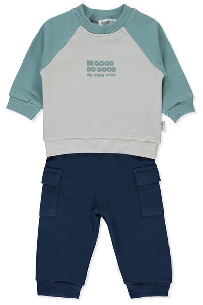 Bebetto ÜÇ İP SWEAT 2Lİ TAKIM (SELF ENJOY) İNDİGO