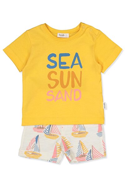 Bebetto SÜPREM ŞORT 2Lİ TAKIM (SEA AND SUN) SARI