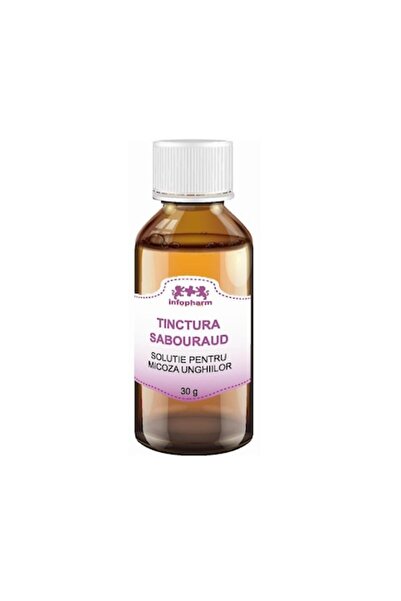 infopharm Sabouraud tincture, infopharm, solution, against nail mycosis, 30 ml
