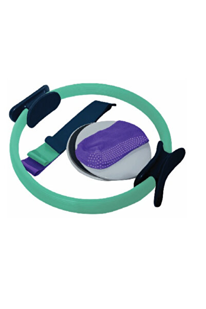 Generic High Quality Pilates Ring with Slider and Socks Set