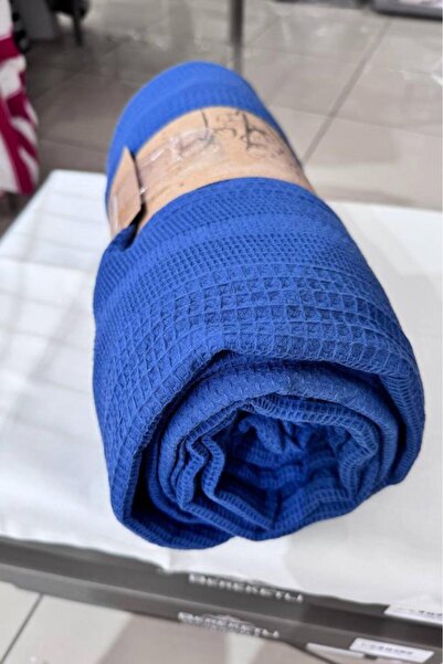 Çeyiz Diyarı Μονό Καλοκαιρινό Βαμβακερό Μονό Πικέ Ναυτικό Μπλε