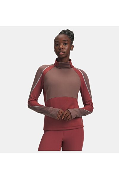 Under Armour Kadın UA Halo Run Cold Weather Funnel Sweatshirt 6004026-688