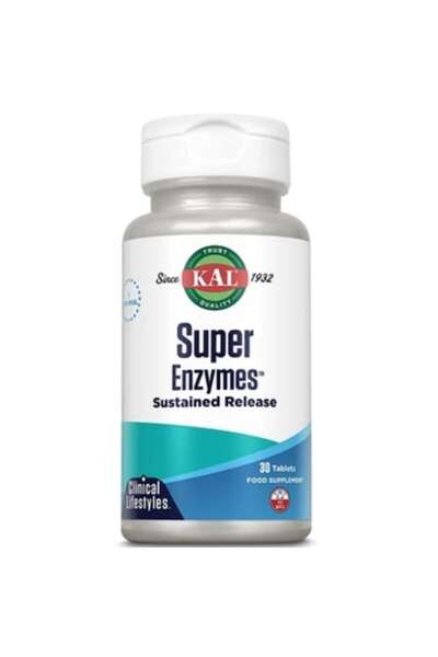 Secom Supliment cu enzimă digestivă Super Enzymes Kal, 30 tablete