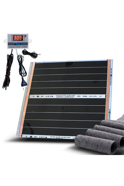 MULTİ SAN MULTİSANAYİ 50x60 cm Karbon Isıtıcı Film Termostatlı ve Keçeli Seçenekli
