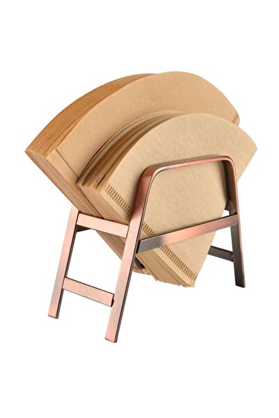 fulina Coffee Filter Holder, Metal Coffee Filter Storage Rack, Coffee Filter Container for Kitchen Office