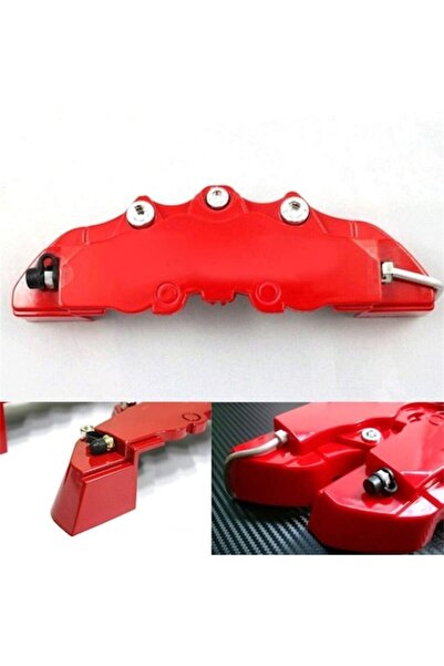 Avex Σετ 2 διακοσμητικών δαγκάνας φρένων, μέγεθος S, χρώμα κόκκινο