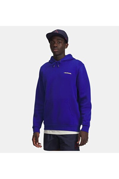 Under Armour Erkek UA Warning Kapüşonlu Sweatshirt 6003732-400
