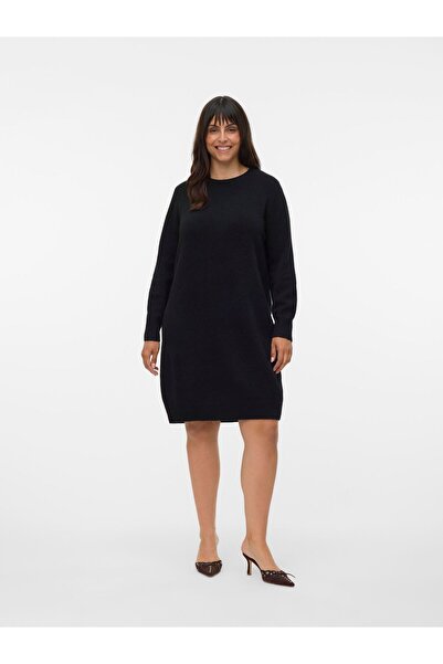 Veromoda Curve Strickkleid VMCBOOM Kurzes Kleid