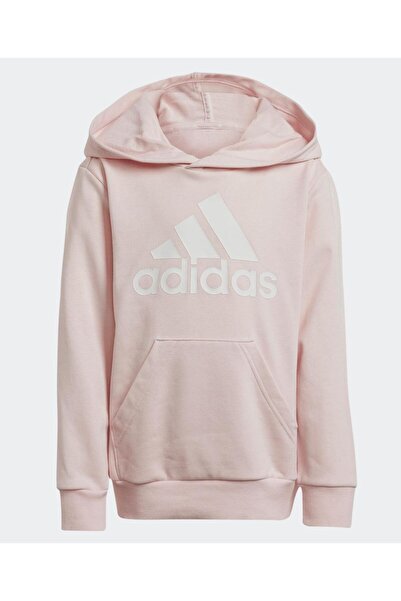 adidas LITTLE KIDS ESSENTIALS LOGO HOODY-Pink