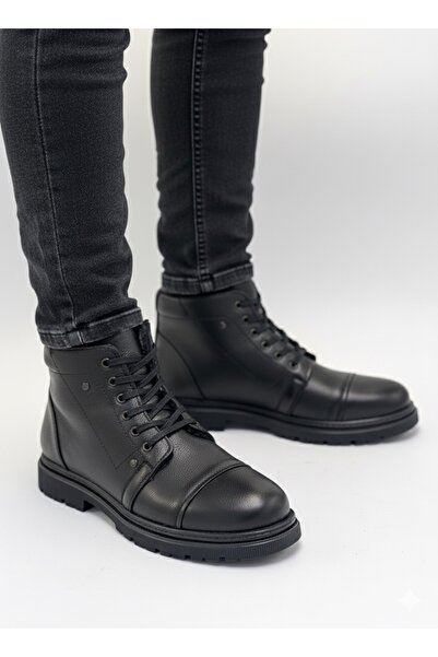 GÜLERSHOES Гарантовані ортопедичні водонепроникні нековзні зимові чоловічі черевики на блискавці з хутром, розміри 40-41-42-43-44