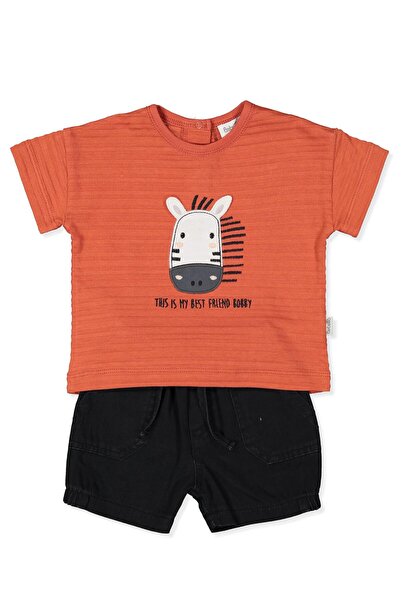 Bebetto طقم شورت TENCL مكون من قطعتين (بوبى وأنا) كيريميت