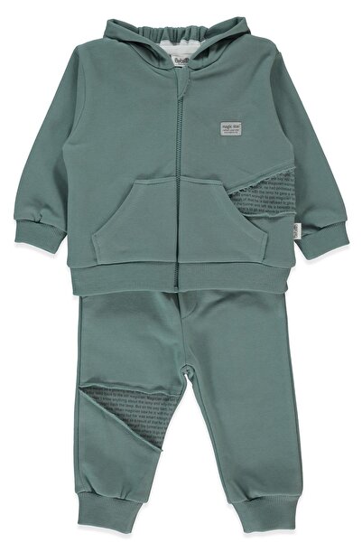 Bebetto İKİ İP KAPŞONLU HIRKA 2Lİ TAKIM (MAGIC STAR) YEŞİL