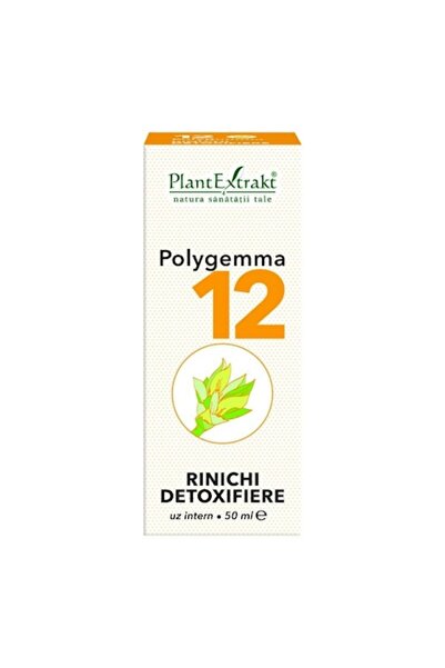 Plantextrakt Polygemma 12, Detoxifiere renală, 50 ml,