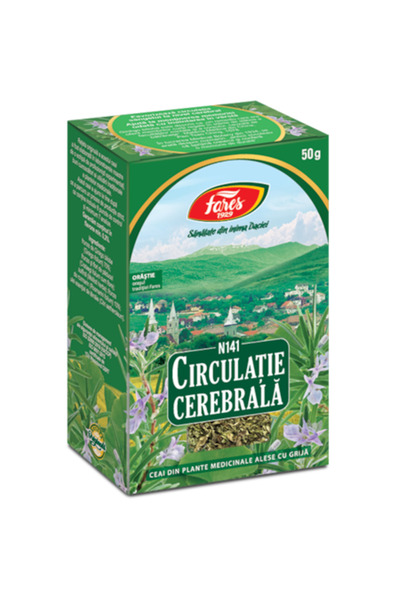 Fares Supliment alimentar Circulatie cerebrala si memorie, 63 capsule