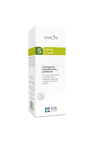 Tis Farmaceutic Crema cu Sulf Dermotis, 50 ml,
