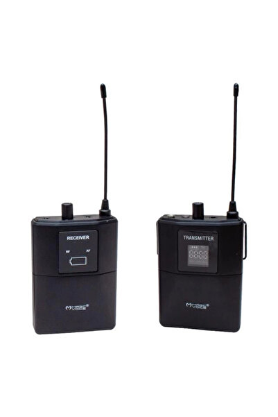 MagicVoice Mv-19602 UHF Kablosuz Kamera Uyumlu Bluetooth İkili Mikrofon Set
