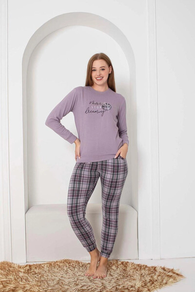 My Hanne Patterned Women's Pajama Set 2094