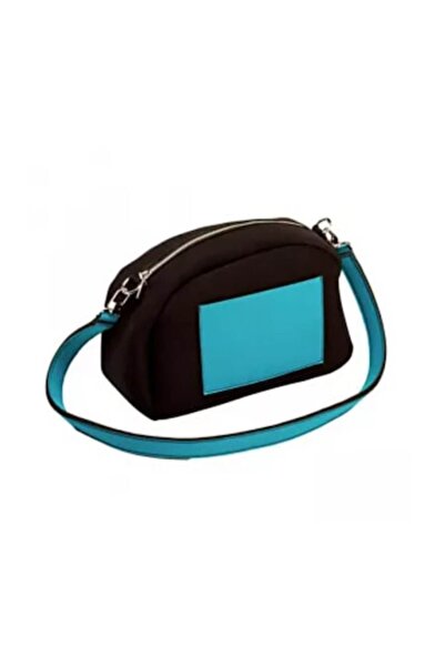 Pegas Geantă de umăr amuzantă Nfun - Negru/Turcoaz, S/M