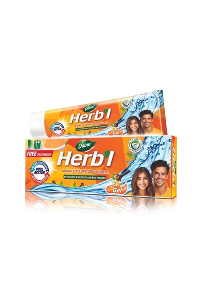 Dabur Herbal Dabur Herbal Advanced Clove Gel Toothpaste with Brush - 150g