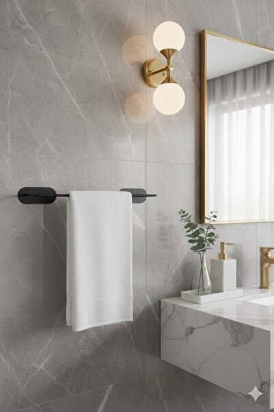 SİLVERLAND Yapışkanlı Havlu Askısı