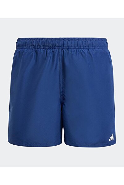 adidas شورت سباحة للأطفال - أزرق داكن/أزرق شفاف شبه شفاف