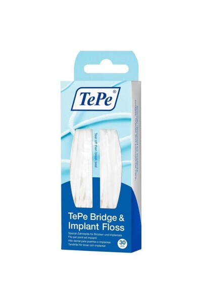 TePe Diş İpi Bridge & Implant Floss 30'Lu T160