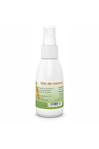 Tis Farmaceutic Ulei de morcov, Tis Farmaceutic, 50 ml