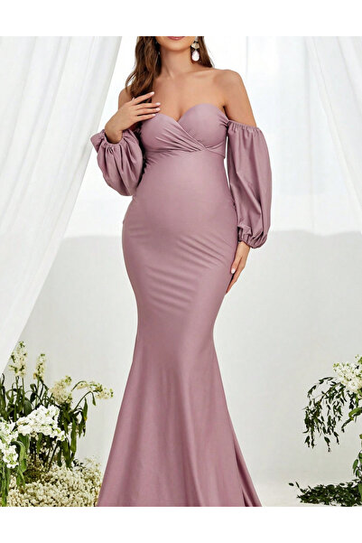 Sheya Rochie maxi Sheya, roz
