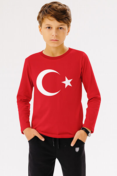 BEREKET BABY تي شيرت للأطفال مطبوع عليه العلم التركي لعيد 29 أكتوبر وقميص احت...