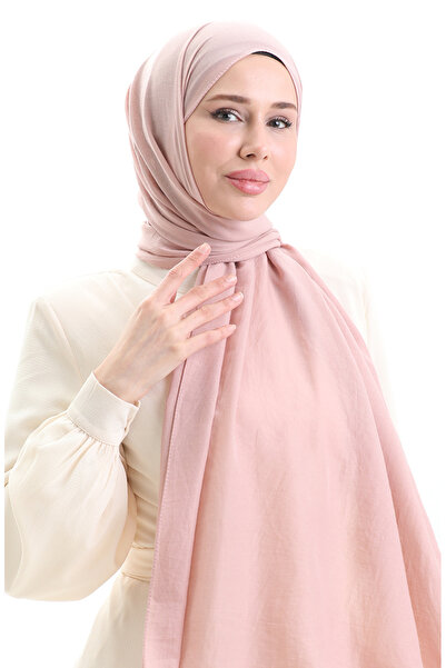 sefamerve Weicher Baumwollschal 70283-21 Dunkles Puder