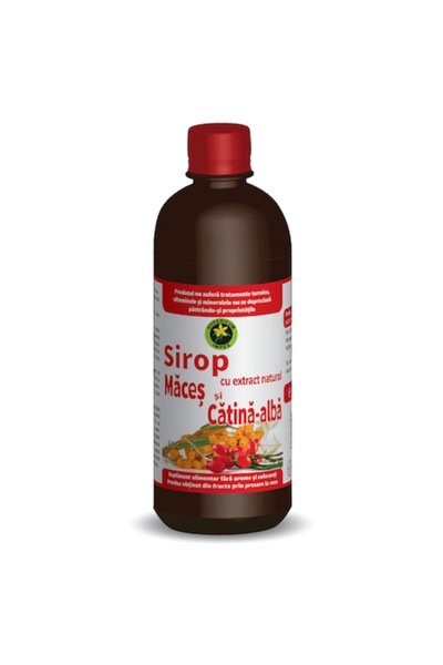 Hypericum Plant Catina-alba cu Macese sirop 500 ml Hypericum Impex