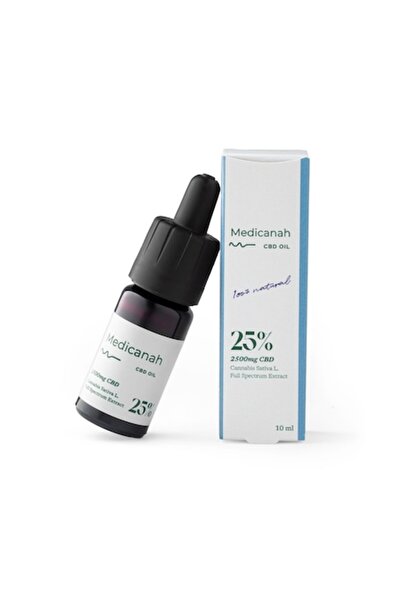 Medicanah Ulei de canabis CBD 25%, 2500mg, Full Spectrum, Premium, Medicanah, 10ml