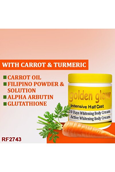 GOLDEN GLOW كريم تفتيح الجسم جولدن جلو لمدة 10 أيام (500 مل)