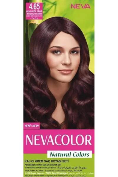 Neva Color NEVACOLOR NATURAL COLORS 4.65 AKAJU KIZIL KAHVE