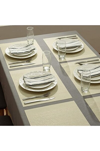 AHHFSMEI Set 6 servete din vinil, antiderapante, 46, 0 x 33, 0 cm,
