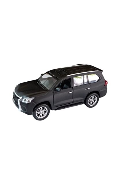 Asya Oyuncak كيه تي. سيارة جيب معدنية مضيئة مع صوت طراز Fy6208-12D باللون الأسود
