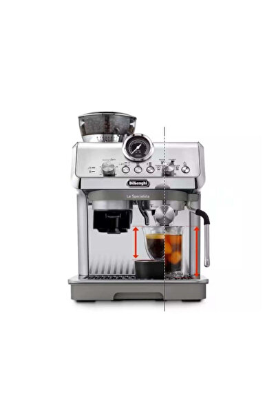 DELONGHİ La Specialista Arte Evo Espresso Coffee Machine With Integrated Coffee Grinder 1.5 Liter, C9255.M