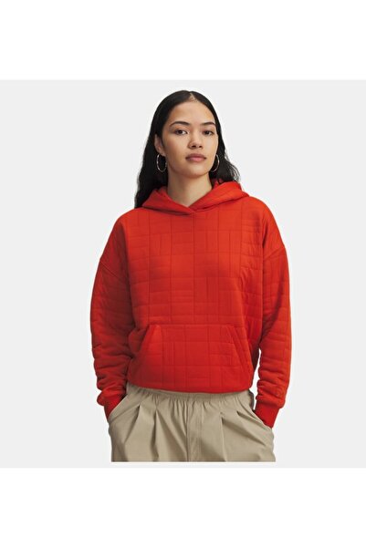 Under Armour Kadın UA Unstoppable Fleece TXTR Kapüşonlu Sweatshirt 6003655-842